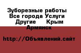 Зуборезные работы - Все города Услуги » Другие   . Крым,Армянск